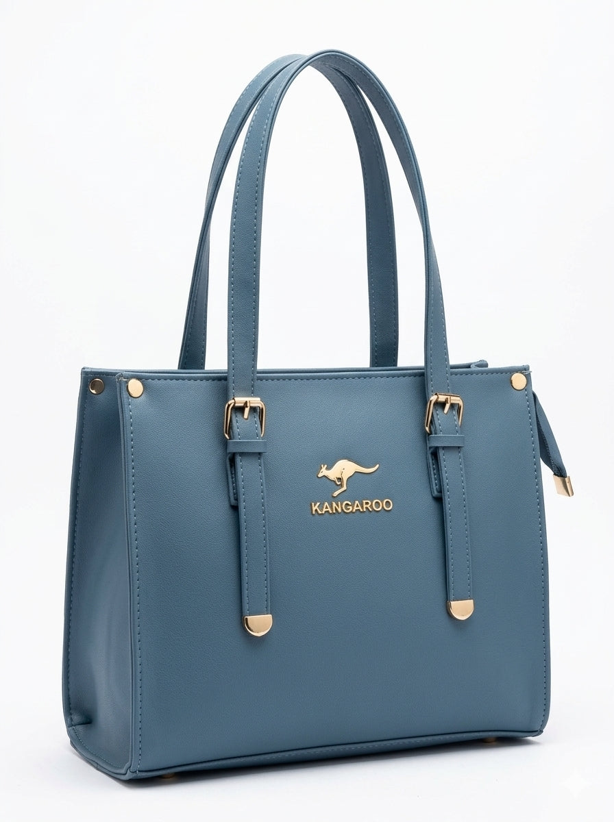 Ocean Blue Luxe Tote