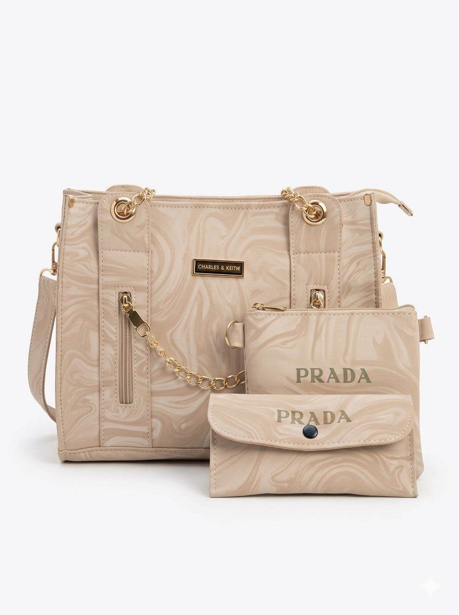 Prada - 3 piece -imported bag